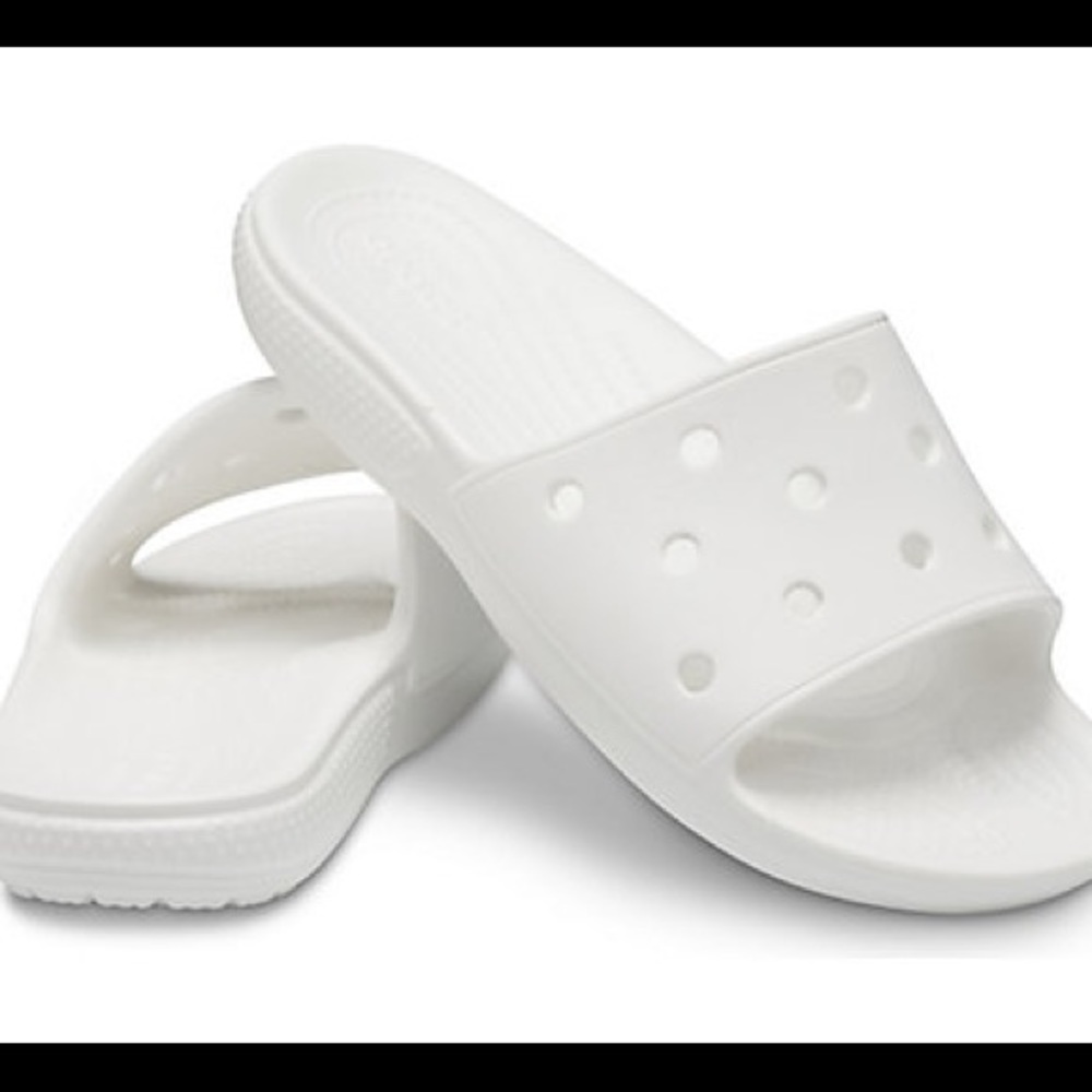 White CROC slides